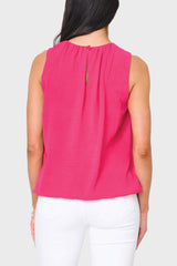 Sleeveless Bubble Top