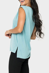 The Favorite Luxe Essentials V-Neck Tee