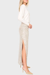 Sparkle & Shine Sequin Maxi Skirt