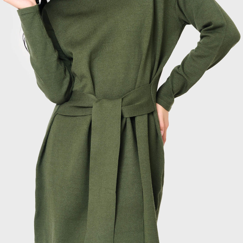 Shay Boat Neck Sweater Dress