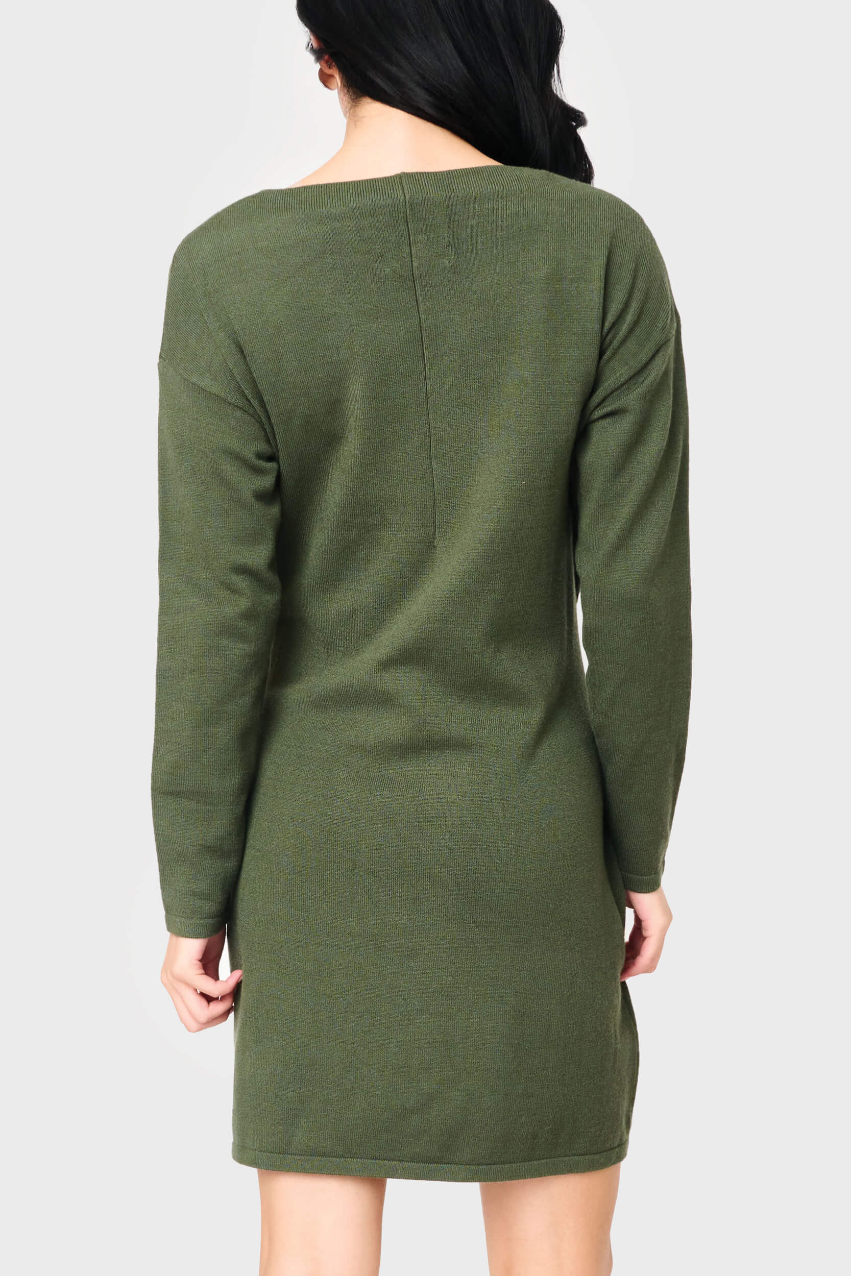 Shay Boat Neck Sweater Dress