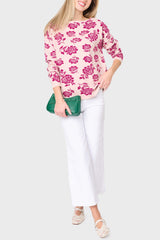 Intarsia Slouchy Luxe Sweater