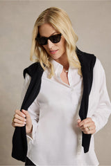 NYDJ Daphne Shirt in Optic White