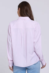 NYDJ Daphne Shirt in Gardenia Stripe