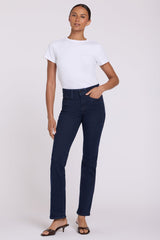 NYDJ Marilyn Straight Jeans in Rinse