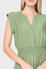 Lindsey Utility Maxi Dress