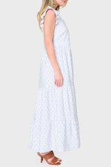 Flutter Sleeve Maxi Decked Out Day Dress