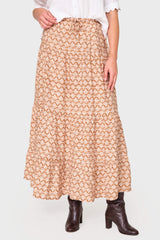 Tiered Ultra Maxi Skirt