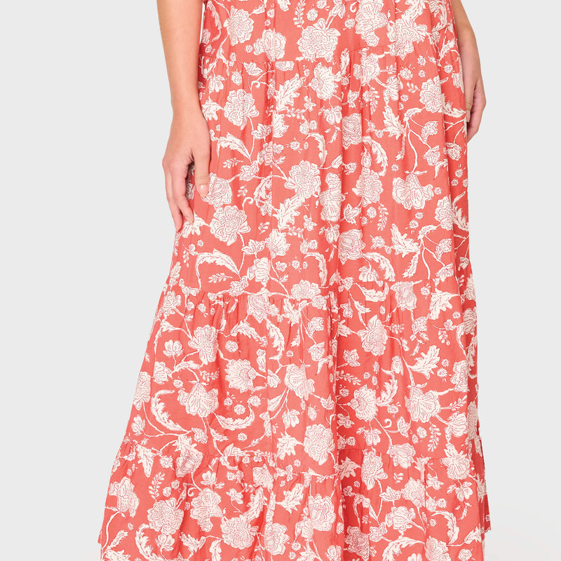 Tiered Ultra Maxi Skirt