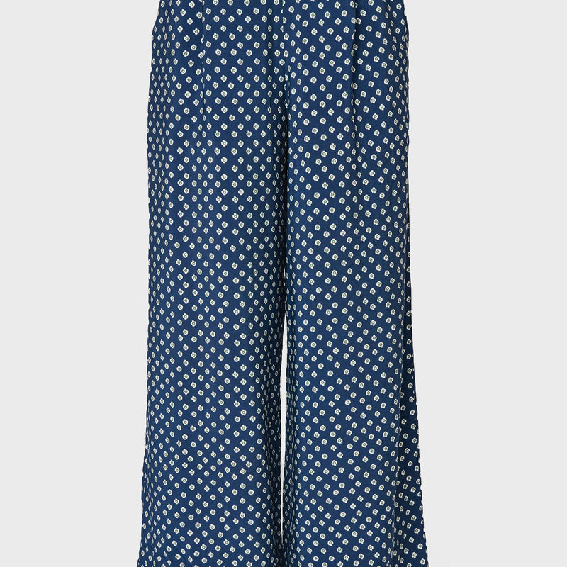 Wide Leg Print Pant