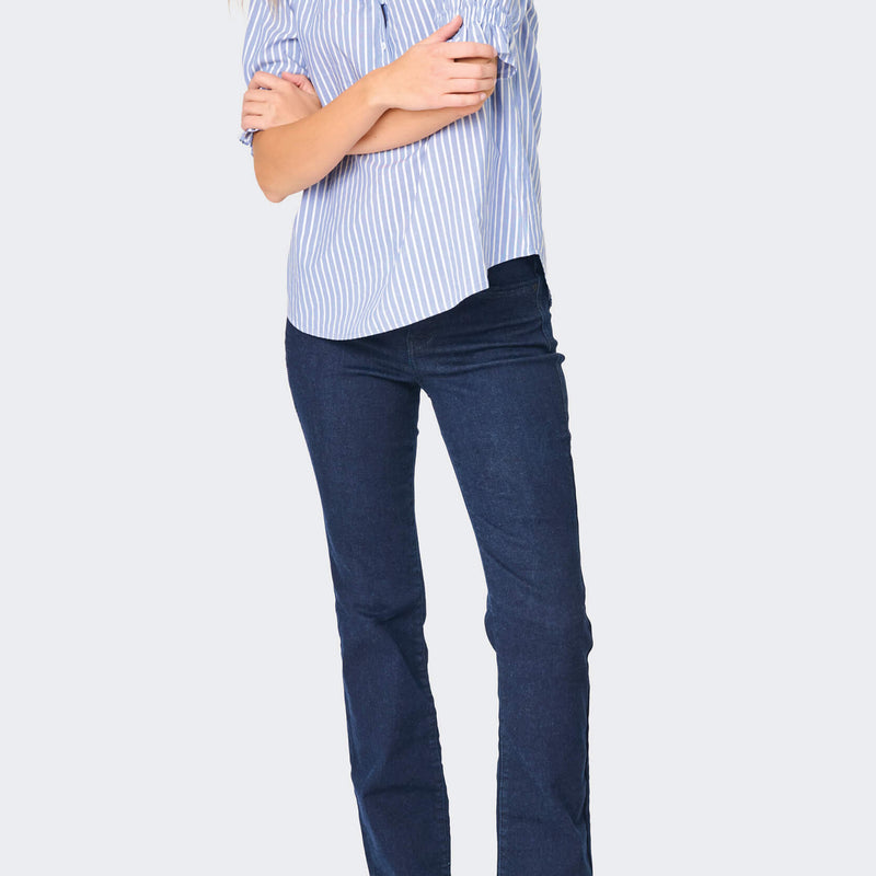 NYDJ Marilyn Straight Jeans in Rinse