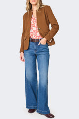 NYDJ Teresa Wide Leg Jeans in Blaze
