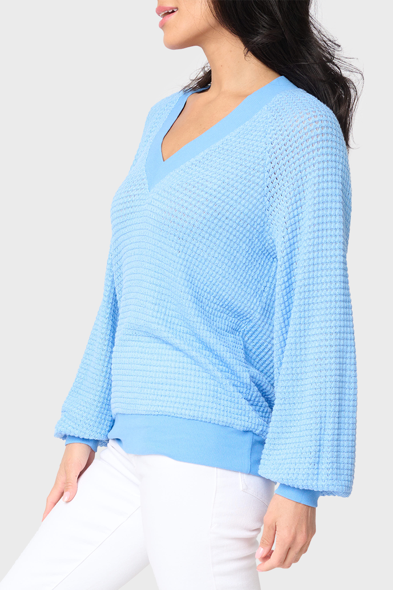 Courtside Open Weave Sweater