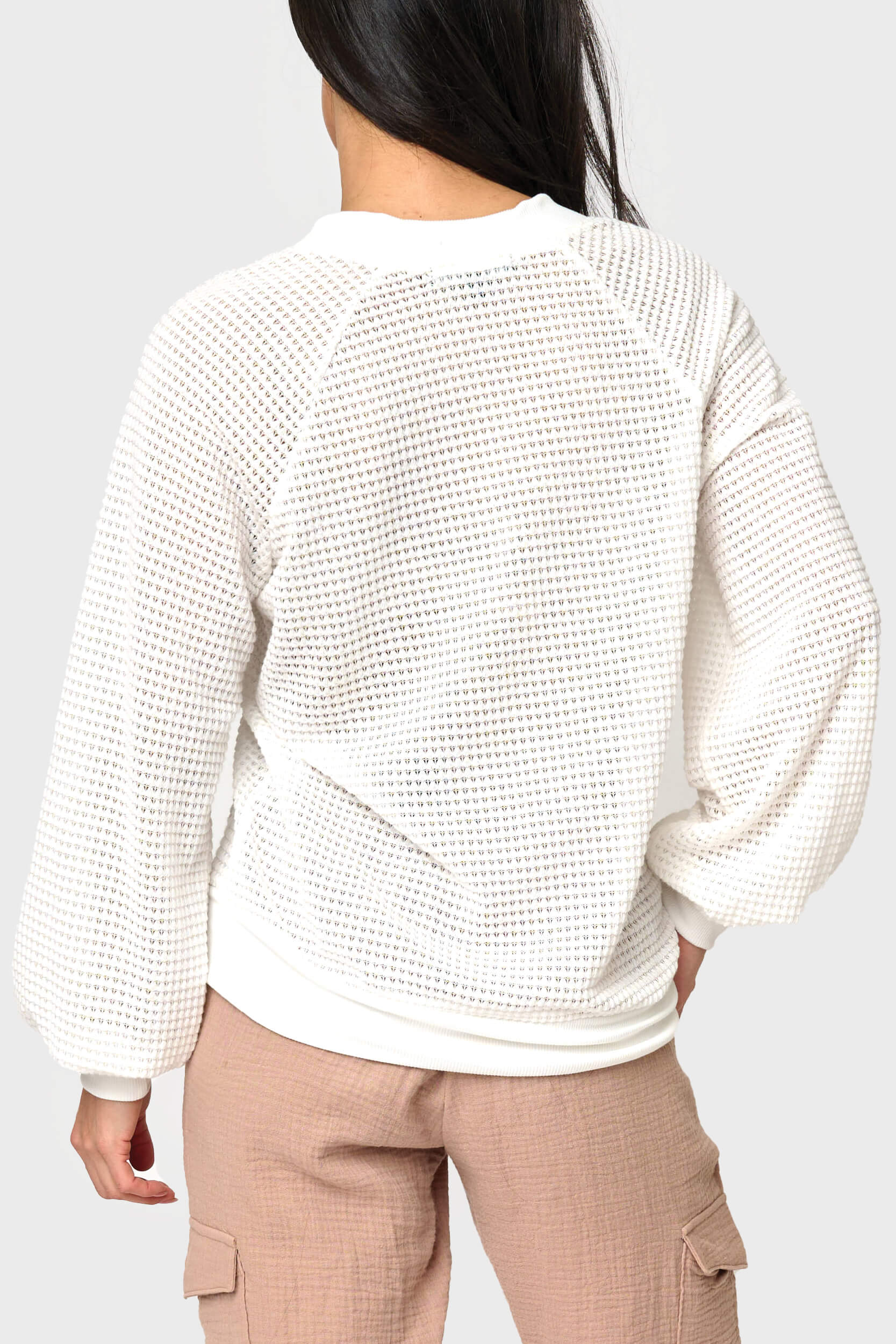 Courtside Open Weave Sweater