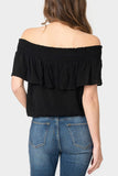 Off Shoulder Blouse with Drawstring