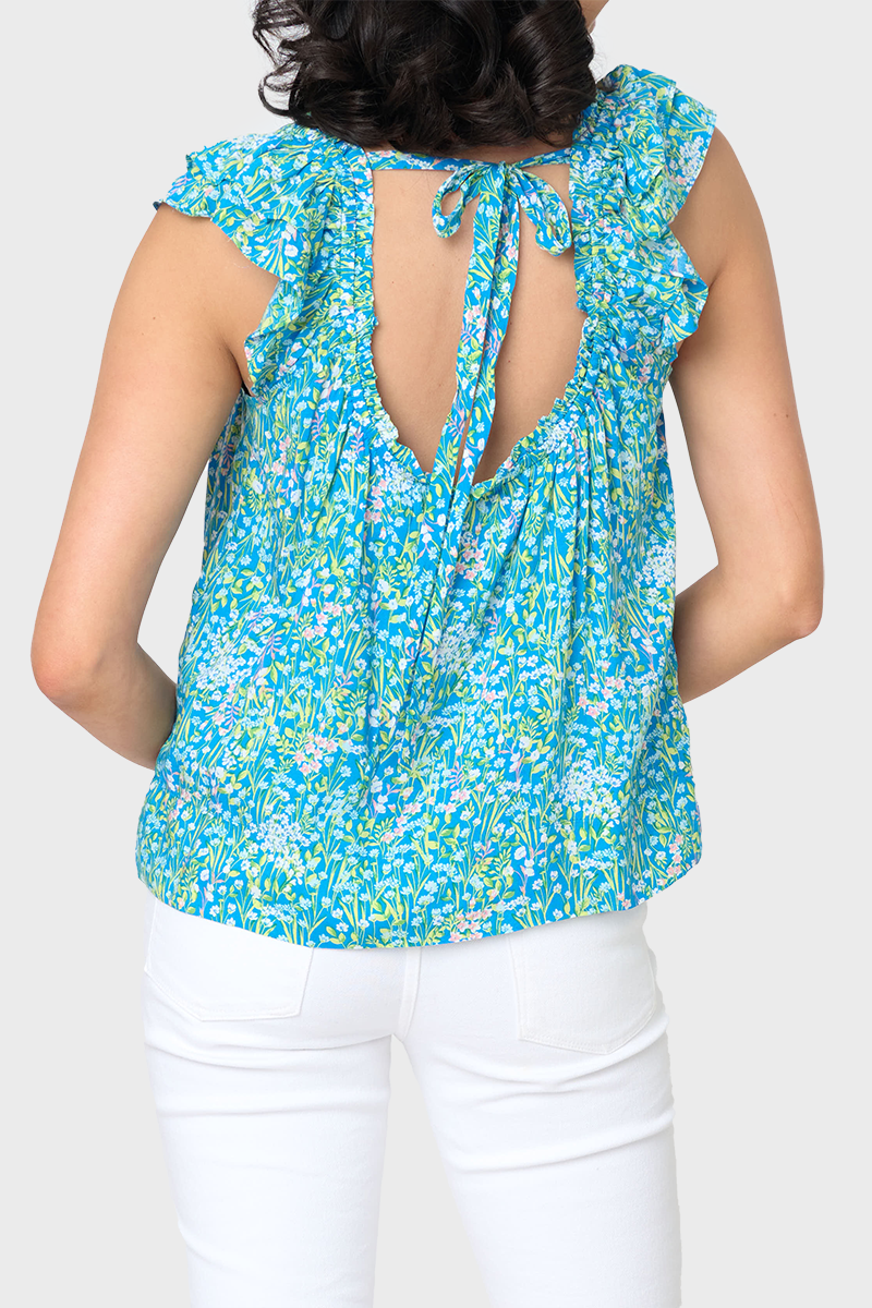 Flutter Tank with Tie Back Detail