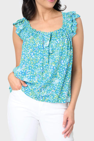 Flutter Tank with Tie Back Detail