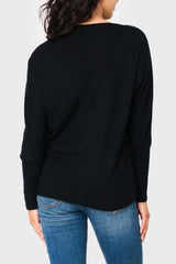 Slouchy Luxe Open Neck Sweater