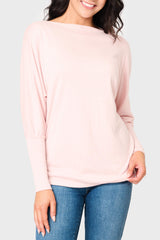 Slouchy Luxe Open Neck Sweater