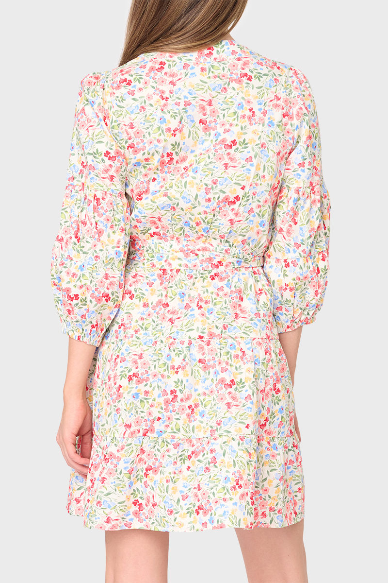 Harper Poplin Wrap Dress