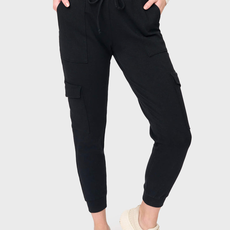 Essential Soft Ponte Cargo Jogger