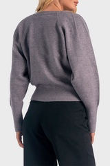 Elan Long Sleeve Twist Sweater
