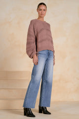 Elan Belle Sweater Cinnamon
