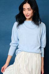 Slouchy Luxe Open Neck Sweater