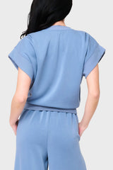 Cloud Scuba Everywhere Notch Neck Top