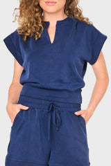 Cloud Scuba Everywhere Notch Neck Top