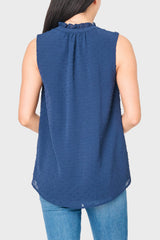 Respect the Ruffle Sleeveless Top