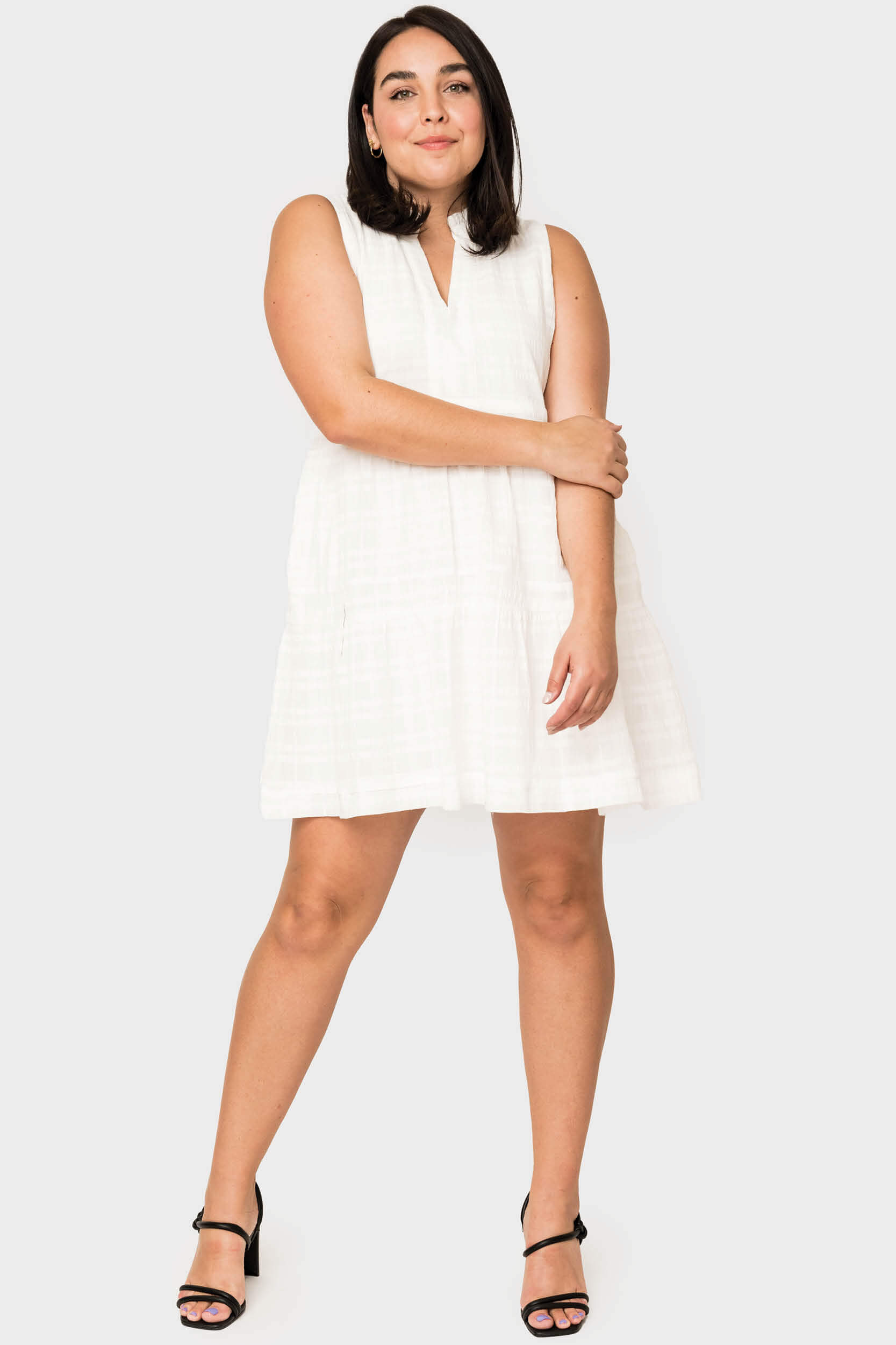 Sleeveless Decked Out Day Dress