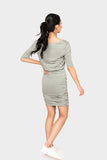 Lindsey Rouched Knit Dress