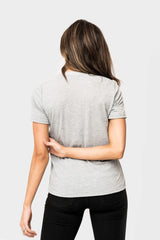 Bliss Pointelle Short Sleeve Tee with Scalloped Trim