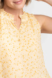 Respect the Ruffle Sleeveless Blouse